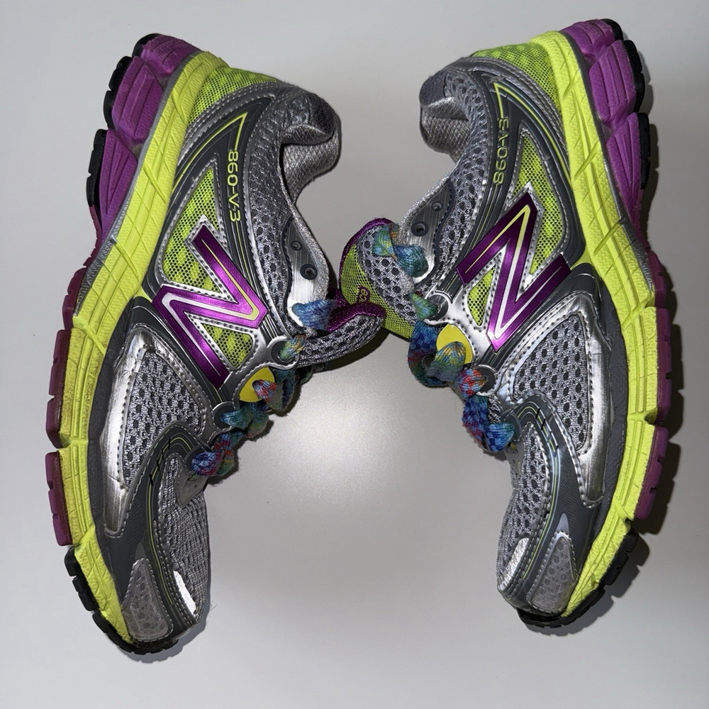 New Balance Womens 860 V3 W860YG3 Multicolor Running Shoes Sneakers Size 11 A3 - Picture 5 of 9